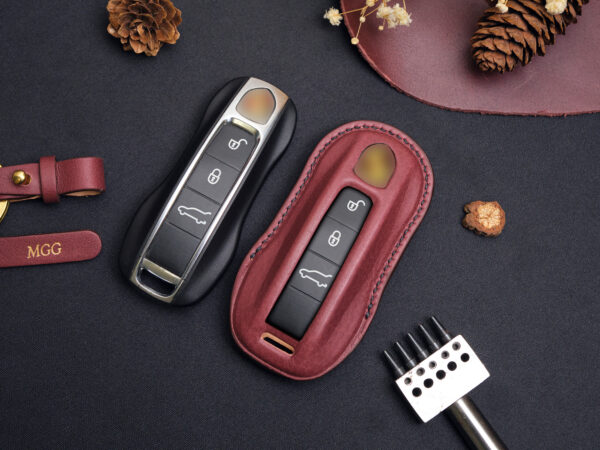 Porsche Cayenne key fob cover designed to stand out with unique style