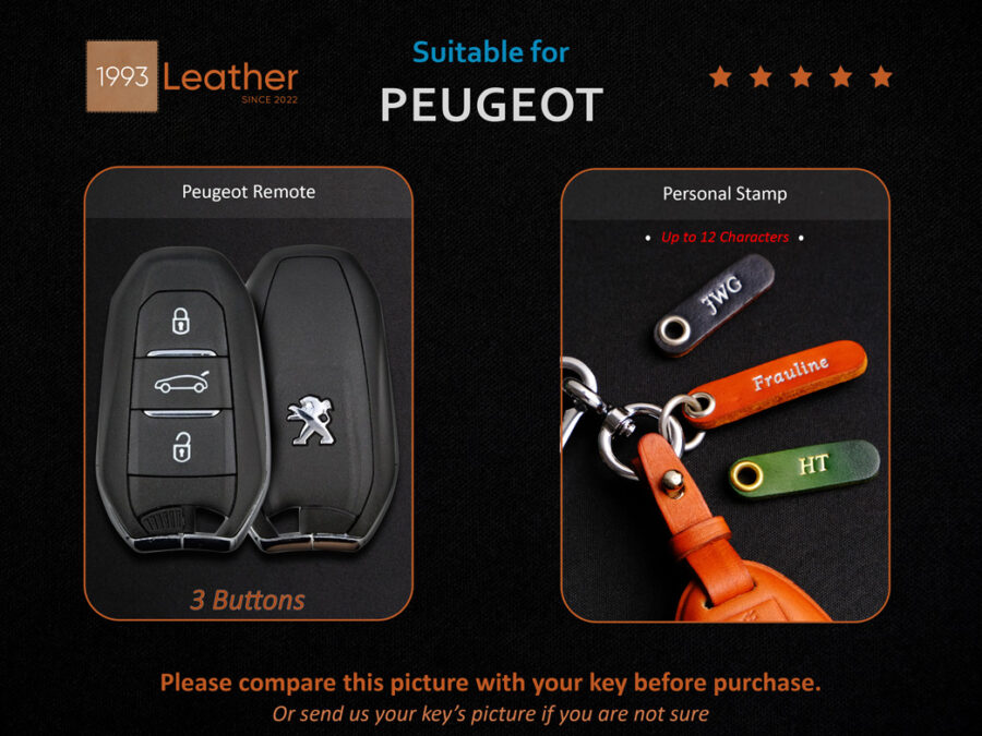 Peugeot Key fob cover