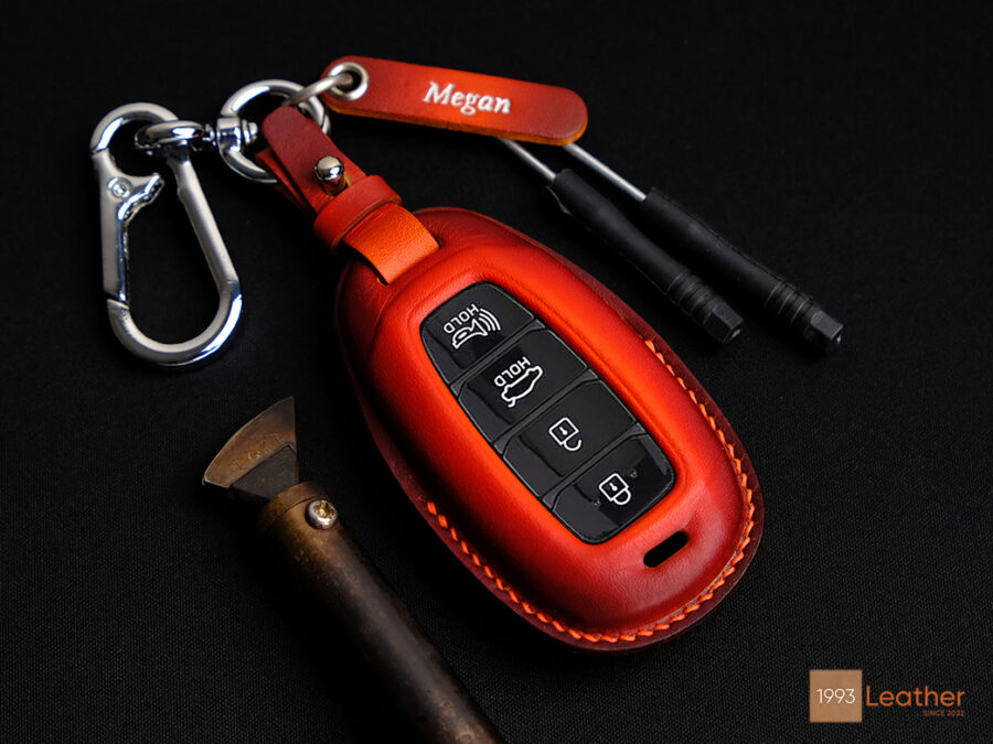 The Hyundai Accent key case is one of the high-quality products at Leather1993.