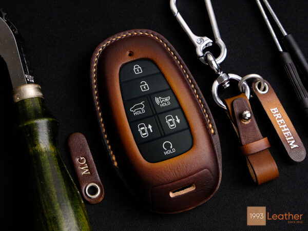 Hyundai Nexo Key Fob Cover at Leather1993