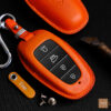 Hyundai SANTA FE Key Fob Cover at Leather1993