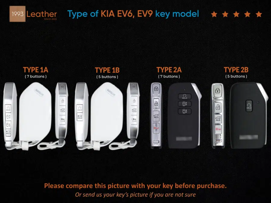 Type of KIA EV6 EV9 key model