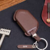 Exposed buttons Kia Sorento key fob cover in Patina add more charming stylish for car accessories
