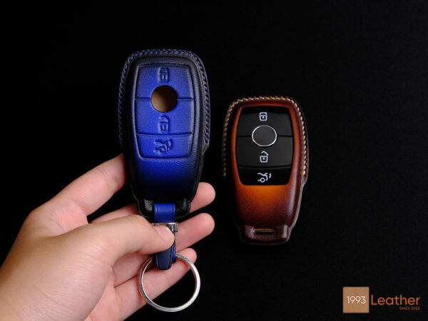 Durable Mercedes GLB-Class key fob cover providing scratch resistance and long-lasting protection.