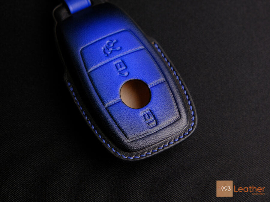 Mercedes GLB-Class key fob cover with top-notch craftsmanship and exquisite stitching.