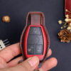 Mercedes GLB-Class key fob cover with an exclusive engraved tag and 4 hardware choices.