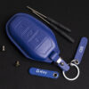 Peugeot 3008 key fob cover made of premium leather, delivering a luxurious design and exceptional protection for your key.