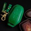 High-quality Peugeot 5008 key fob cover with top-notch stitching details