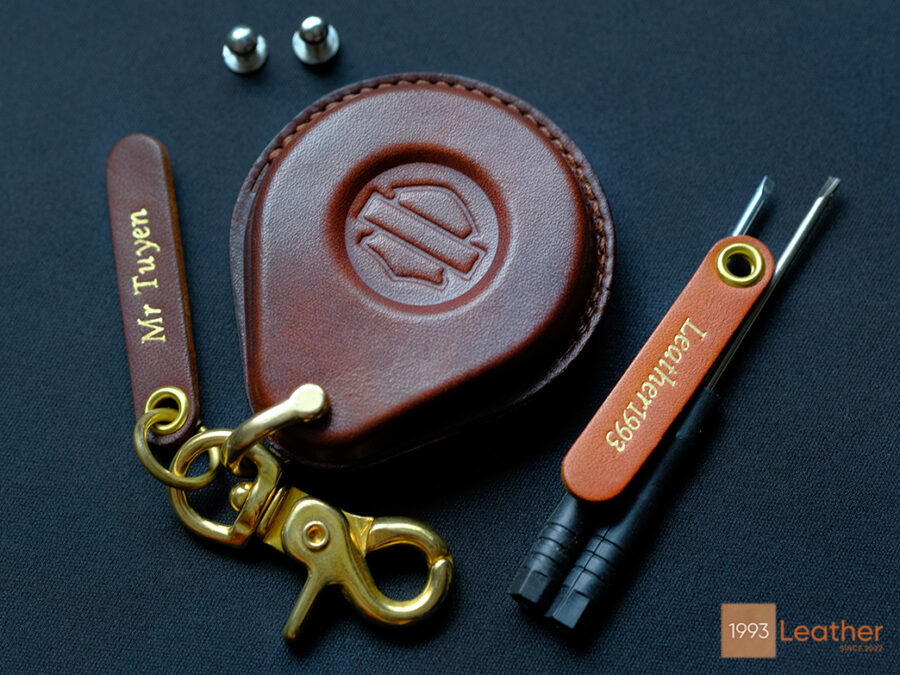 Premium Sportster S key fob cover with luxurious design