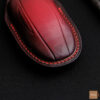 Tesla Model Y key fob cover with exquisite stitching details