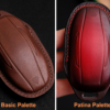 Tesla Model Y key fob cover available in Basic and Patina color palettes