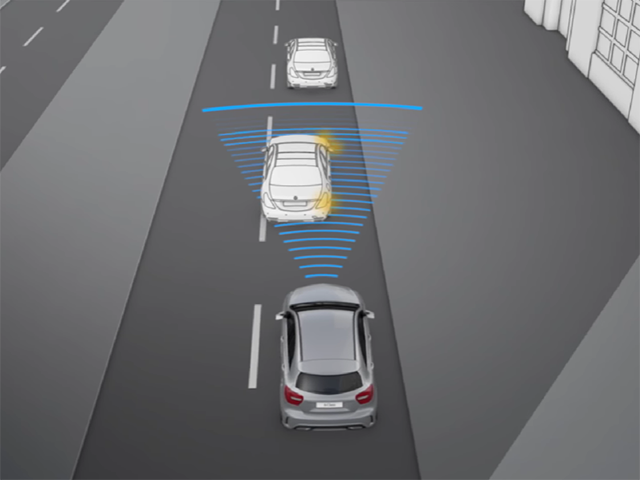 Utility features in Mercedes A-Class