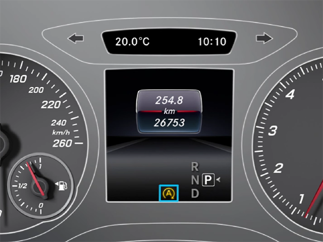 Utility features in Mercedes A-Class