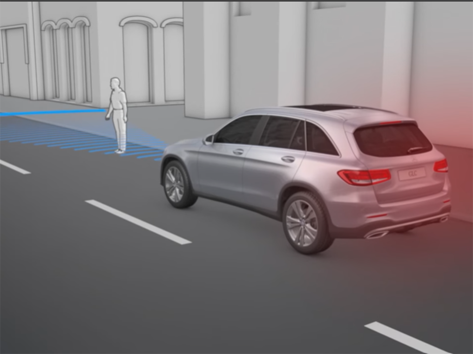 Mercedes GLC-Class and driver assistance features