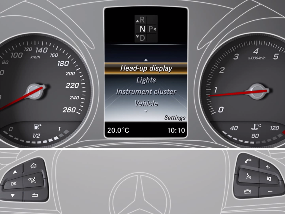 Mercedes GLC-Class driving modes and assistance features