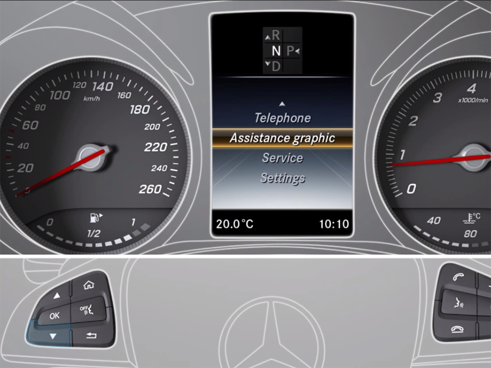 Mercedes GLC-Class driving modes and assistance features