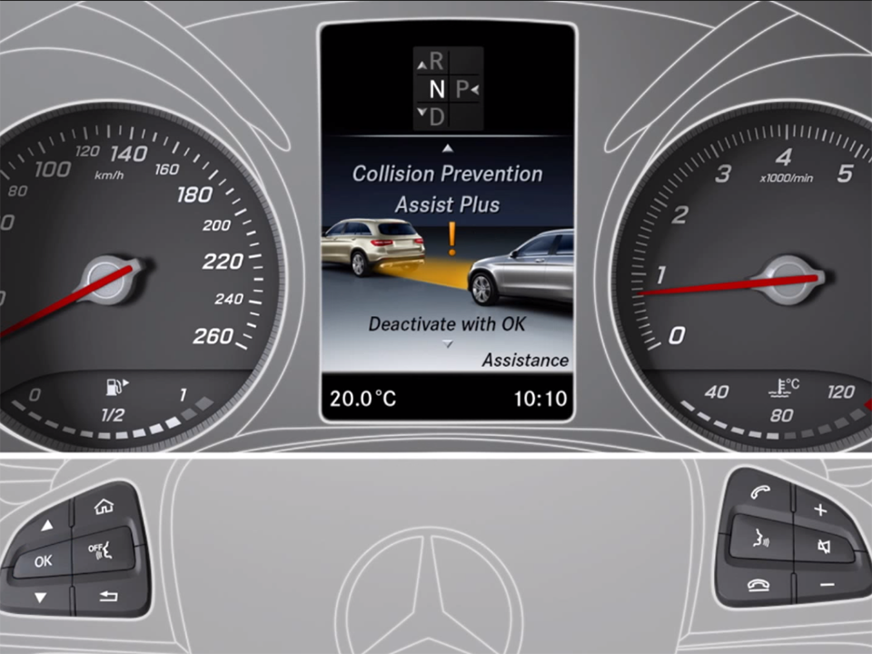 Mercedes GLC-Class driving modes and assistance features