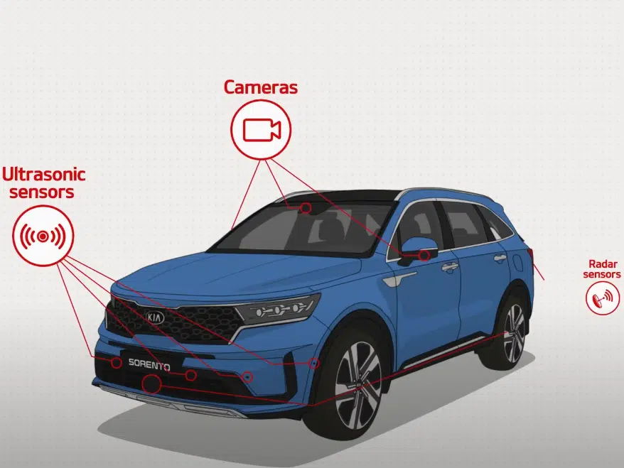 KIA Sorento Setup and Maintaining Sensor