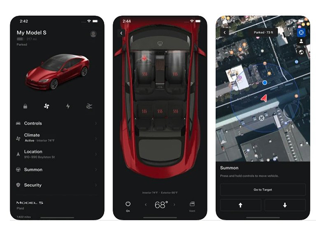 Tesla tutorial: Tesla mobile app