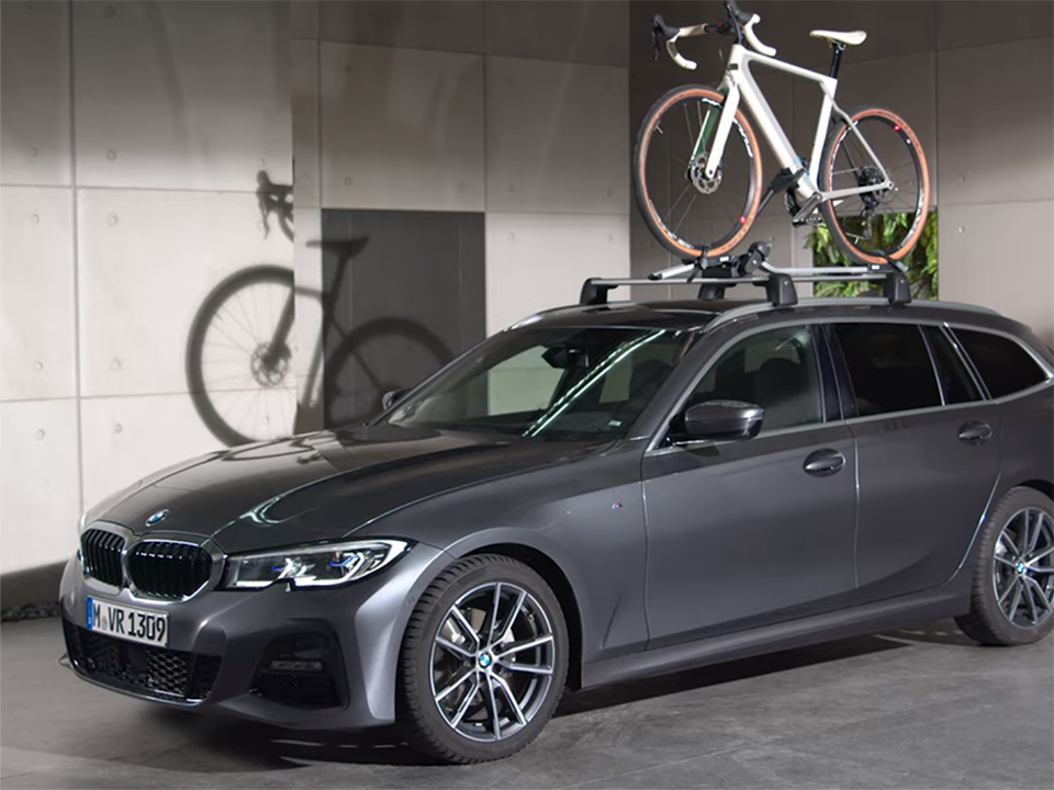 A Perfect Travel in a BMW Fixing the bikes on your BMW Roof-Mounted Bike Rack