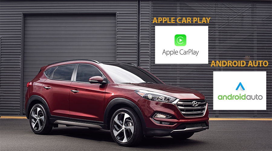 Connecting Apple Car Play Android Auto with Hyundai Tucson