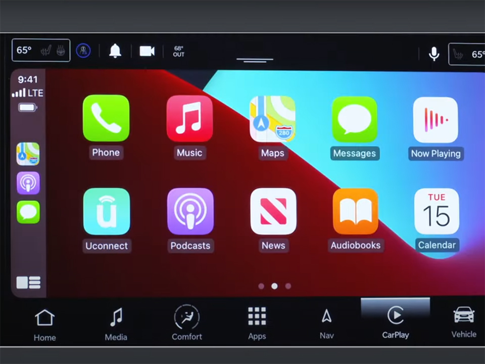 Connecting Jeep Uconnect with Apple CarPlay and Android Auto