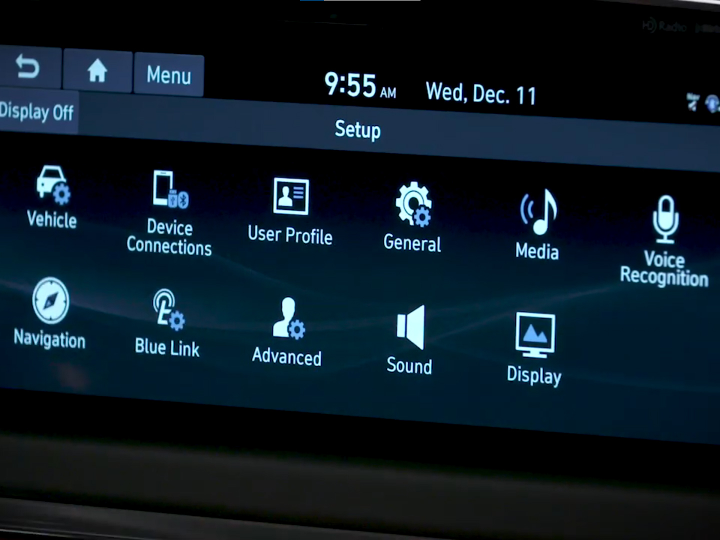 Freely Personalizing Profile/ Settings in Hyundai Sonata