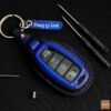 Hyundai Venue leather key fob cover