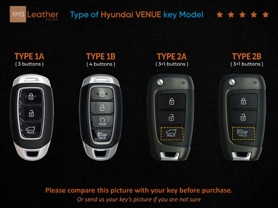 Type of Hyundai Venue Key Model