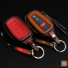 Toyota Sienna key fob cover made of high-quality Veg-tanned leather.