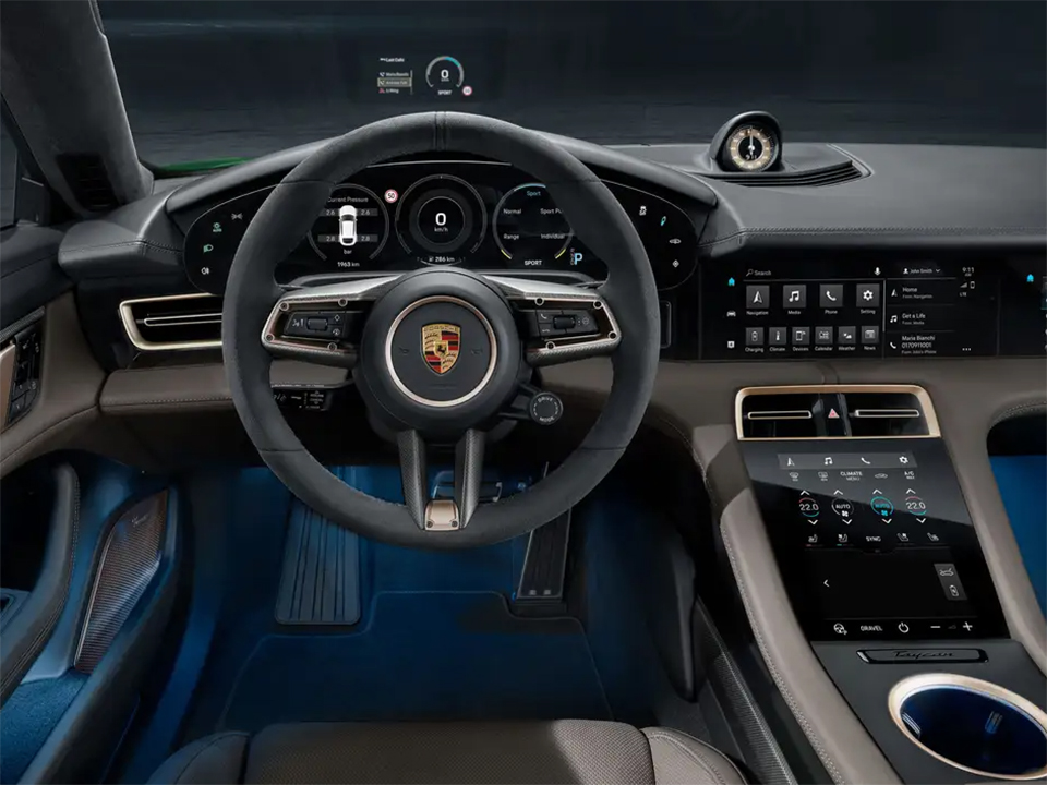 Every Luxury Element From Inside to Outside of Porsche Taycan