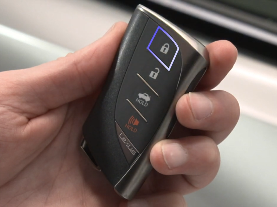 How-To Operate the Lexus LC 500 For Beginners - Using the Smart Key Fob Buttons