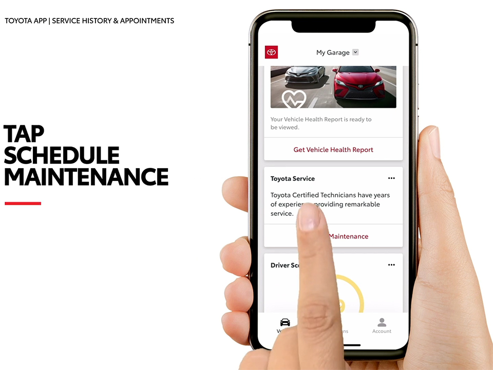 The 4 Steps Access Service History Right within Toyota App