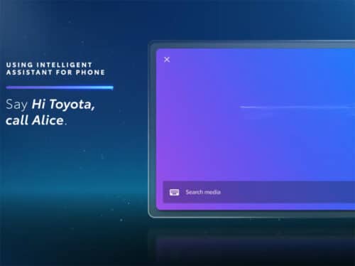 The 4 Ways Using Intelligent Assistant on Toyota Audio Multimedia