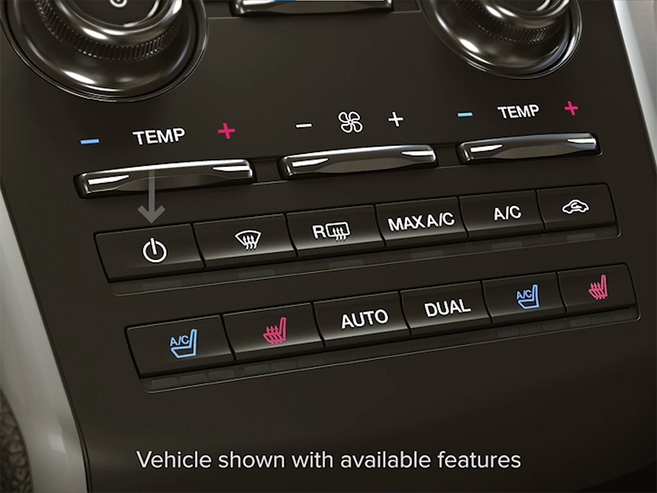 All Modern Features in Lincoln Climate Control
