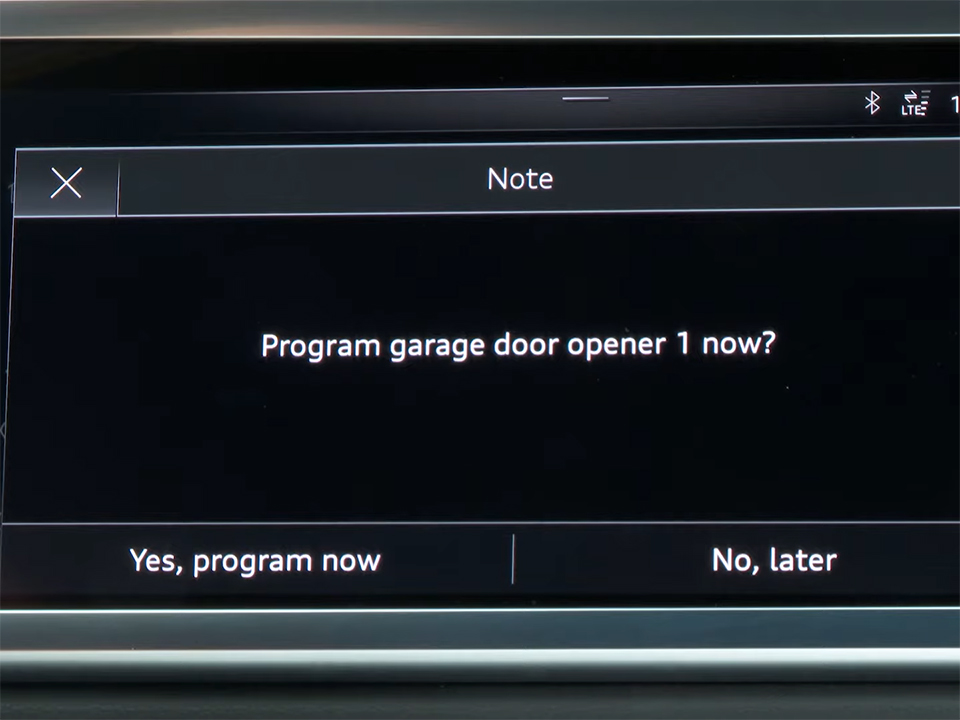 Revolutionize Your Garage Experience with Audi's Door Opener