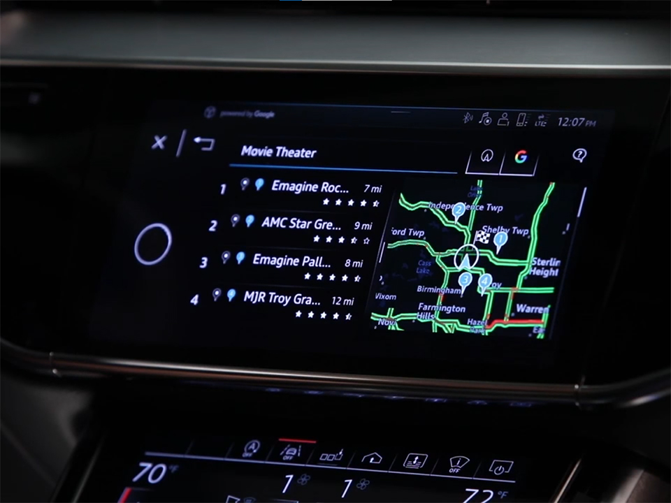 Audi Tech Tutorial Voice Recognition - Do not need physical touch