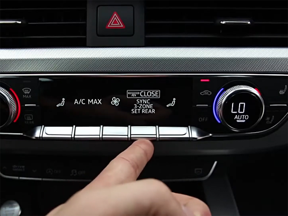 Comfortable Air Quality: Audi Automatic Climate Control System