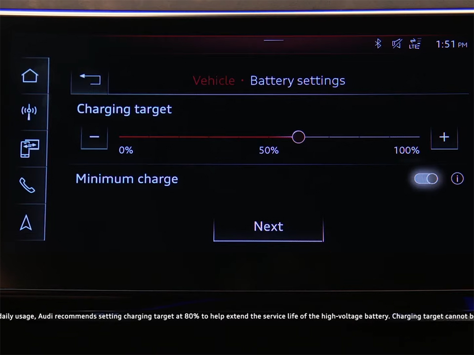 Easy to Schedule your Audi Charge and Advanced Charging