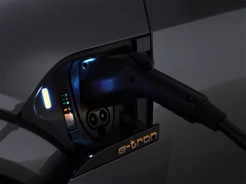 How to Charge Audi Electric Vehicle - Easy to Use Charging Port