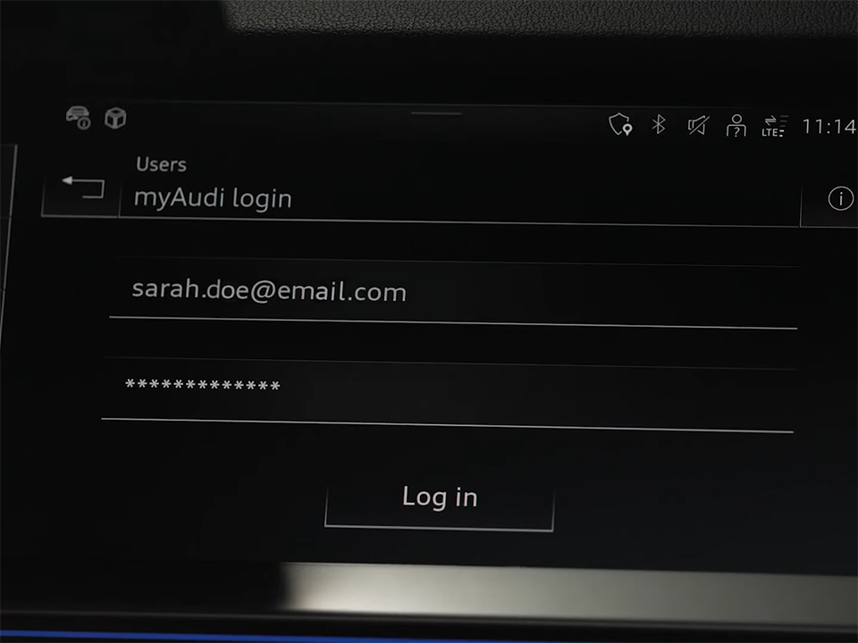 How to Setup Key User for your own profile in Audi