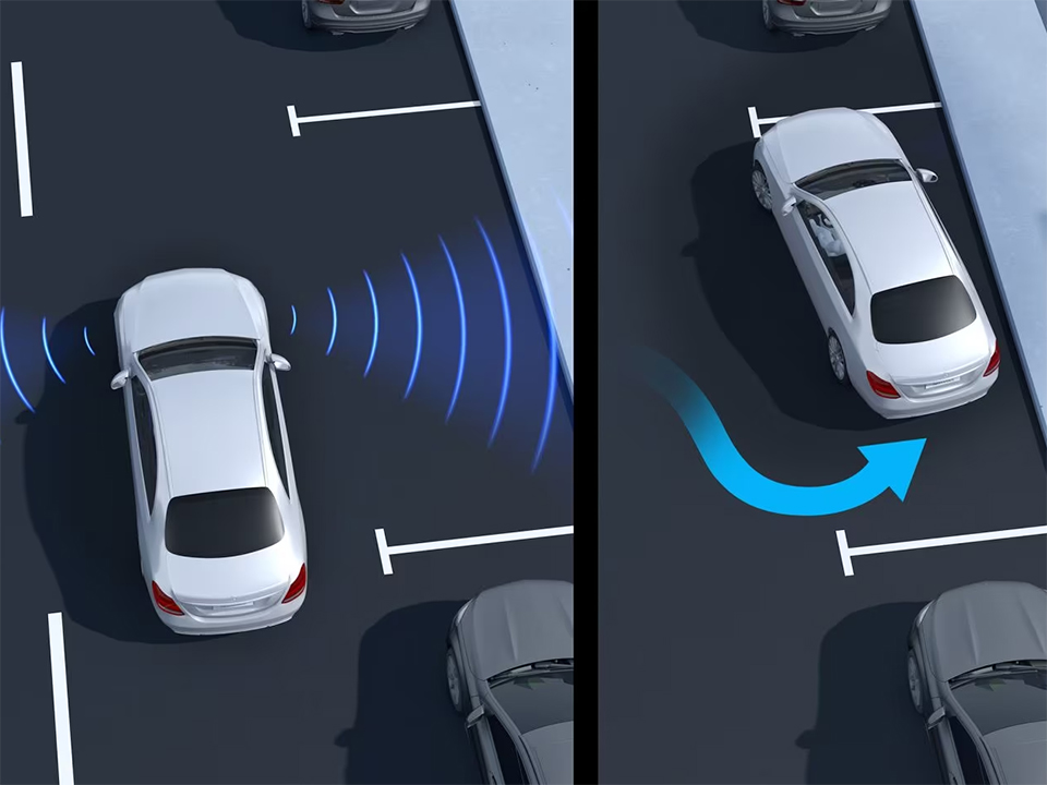 How to Use Active Parking Assist in the Mercedes-Benz C-Class