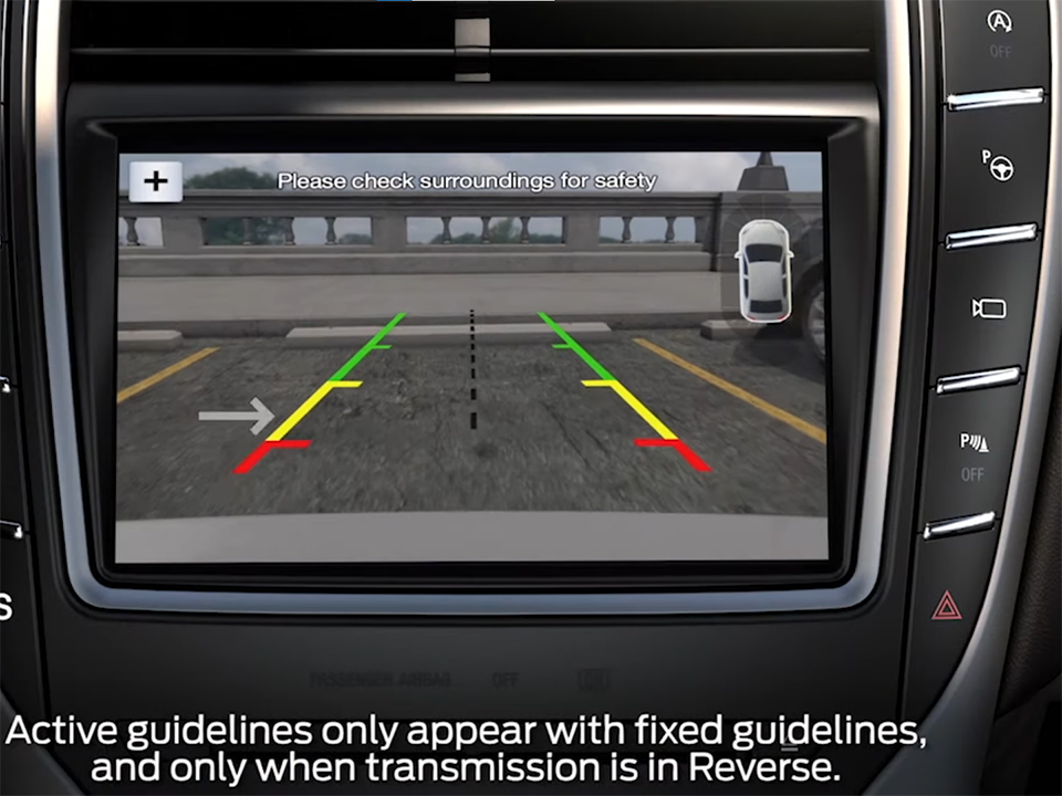 Lincoln Rear View Camera/ 360 Camera in Lincoln Camera System