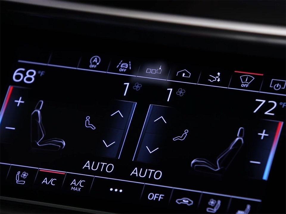 Saving Shortcuts and Favorites: Easy to Control Audi Display