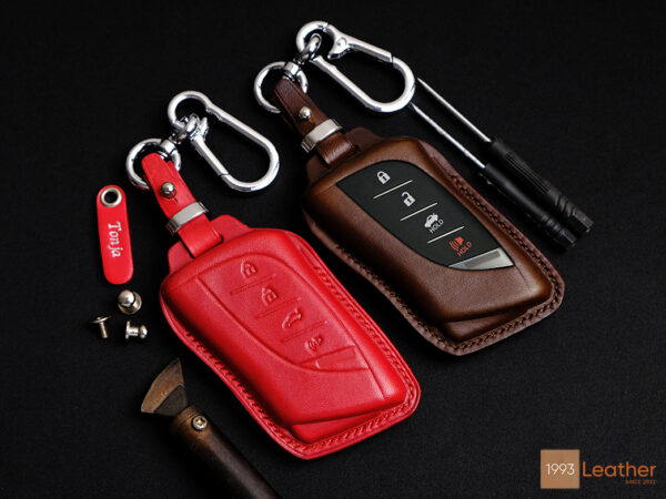 Lexus ES key fob cover at Leather1993