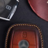 Mercedes GLC-Class key fob cover delivering superior scratch protection has a detailed-oriented meticulousness in stitching detail