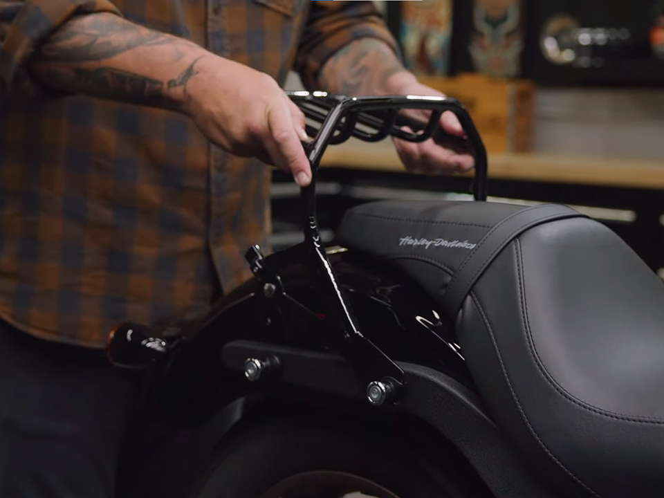 How to Install Harley-Davidson Holdfast Two-Up Luggage Rack