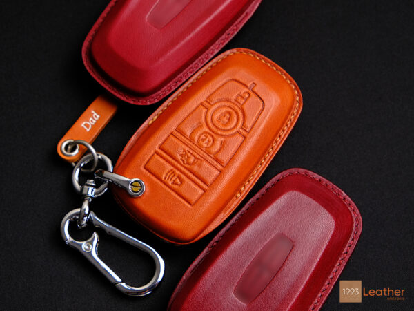 Navigator key fob cover at Leather1993