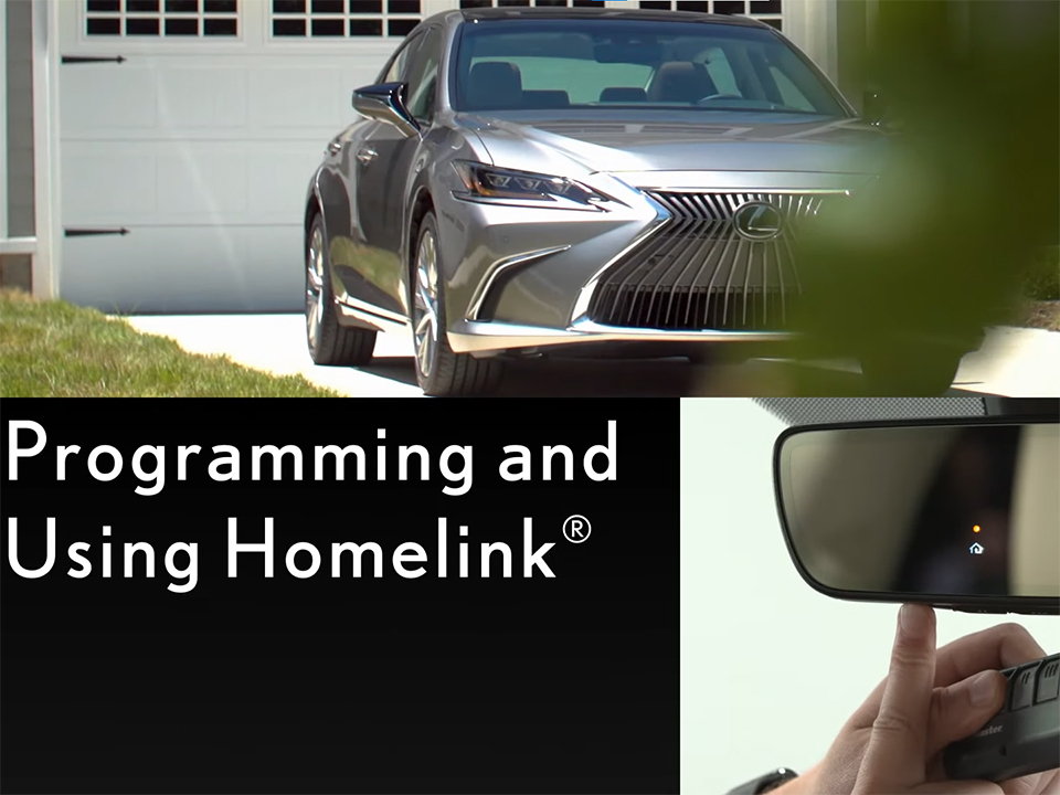 3 Steps to know How-To Set Up Lexus Homelink in the Lexus RX