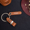 Nissan Rogue key fob cover with free tag engraved and 4 hardware options.